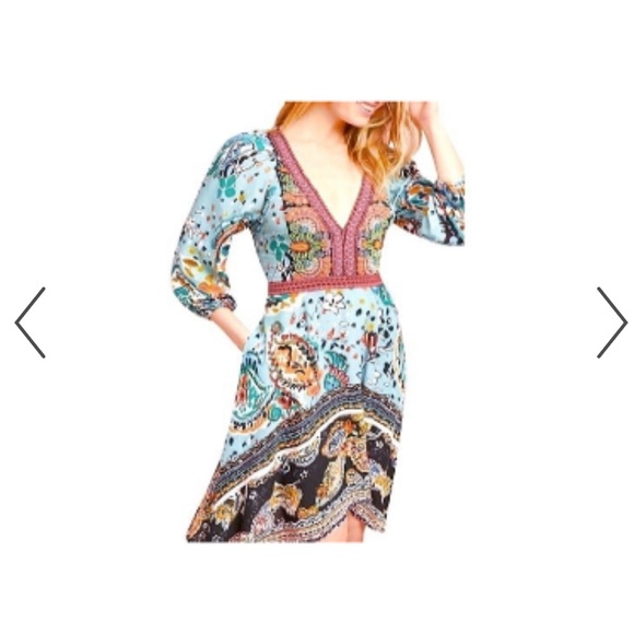 Anthropologie • Akemi + Kin • Multicolor Beaded Dress • Size 8 - Picture 1 of 10